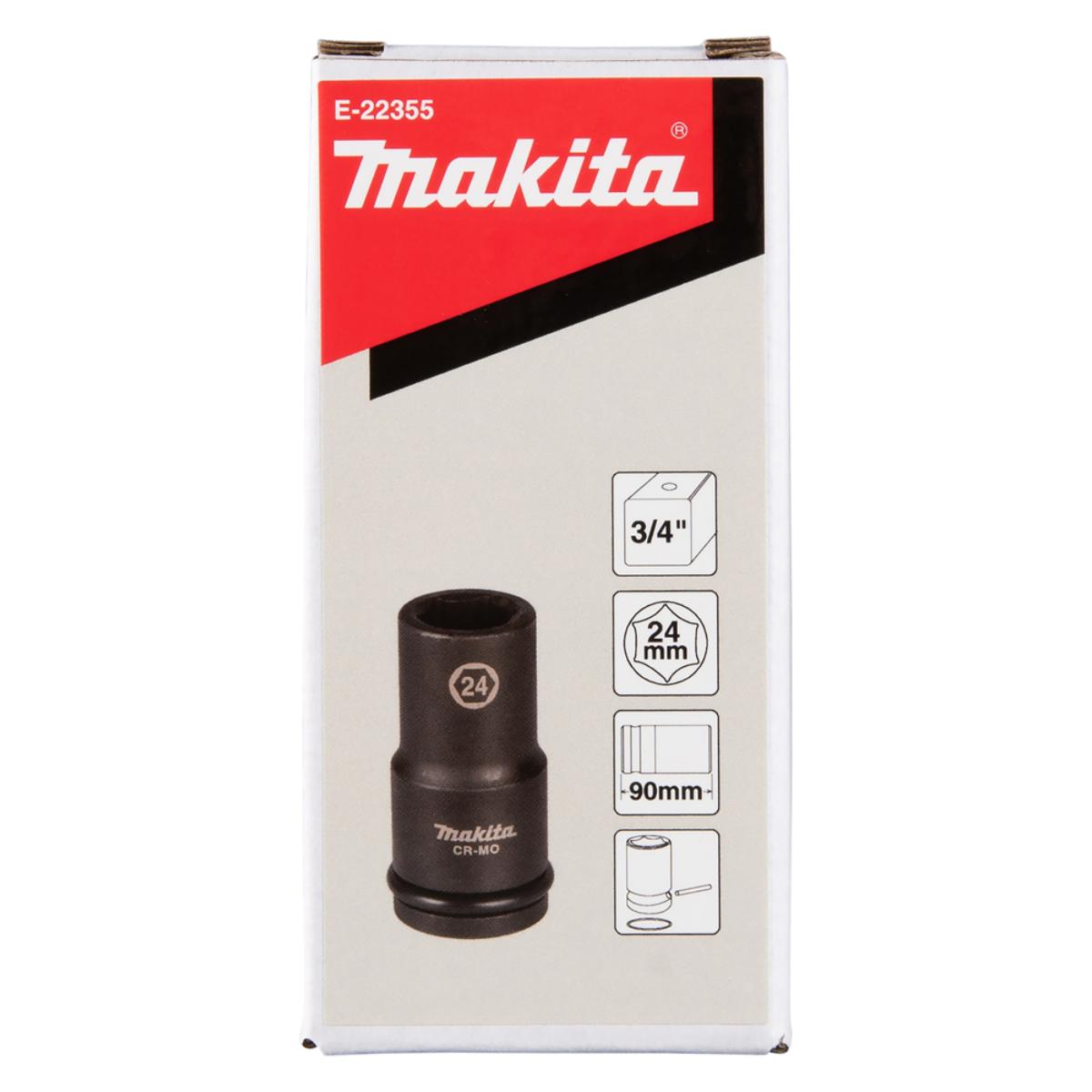 Makita Schlagnuss 3/4 Zoll - inkl. O-Ring und Stift - CR-MO
