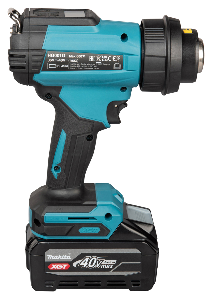 Makita Akku-Heißluftgebläse 40V max. (ohne Akku, ohne Ladegerät)