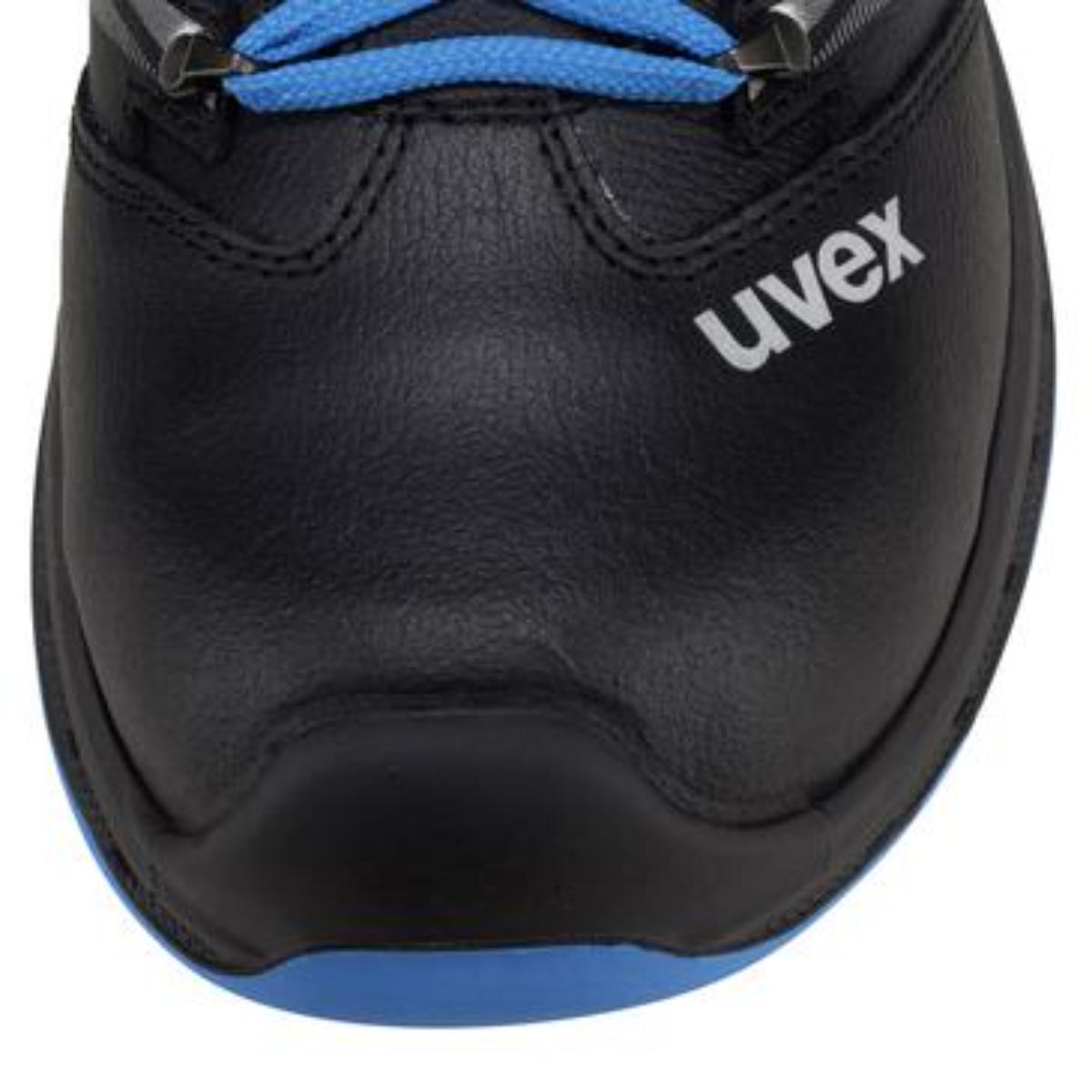 uvex 2 trend Sicherheitsschuh Halbschuh S3 blau-schwarz