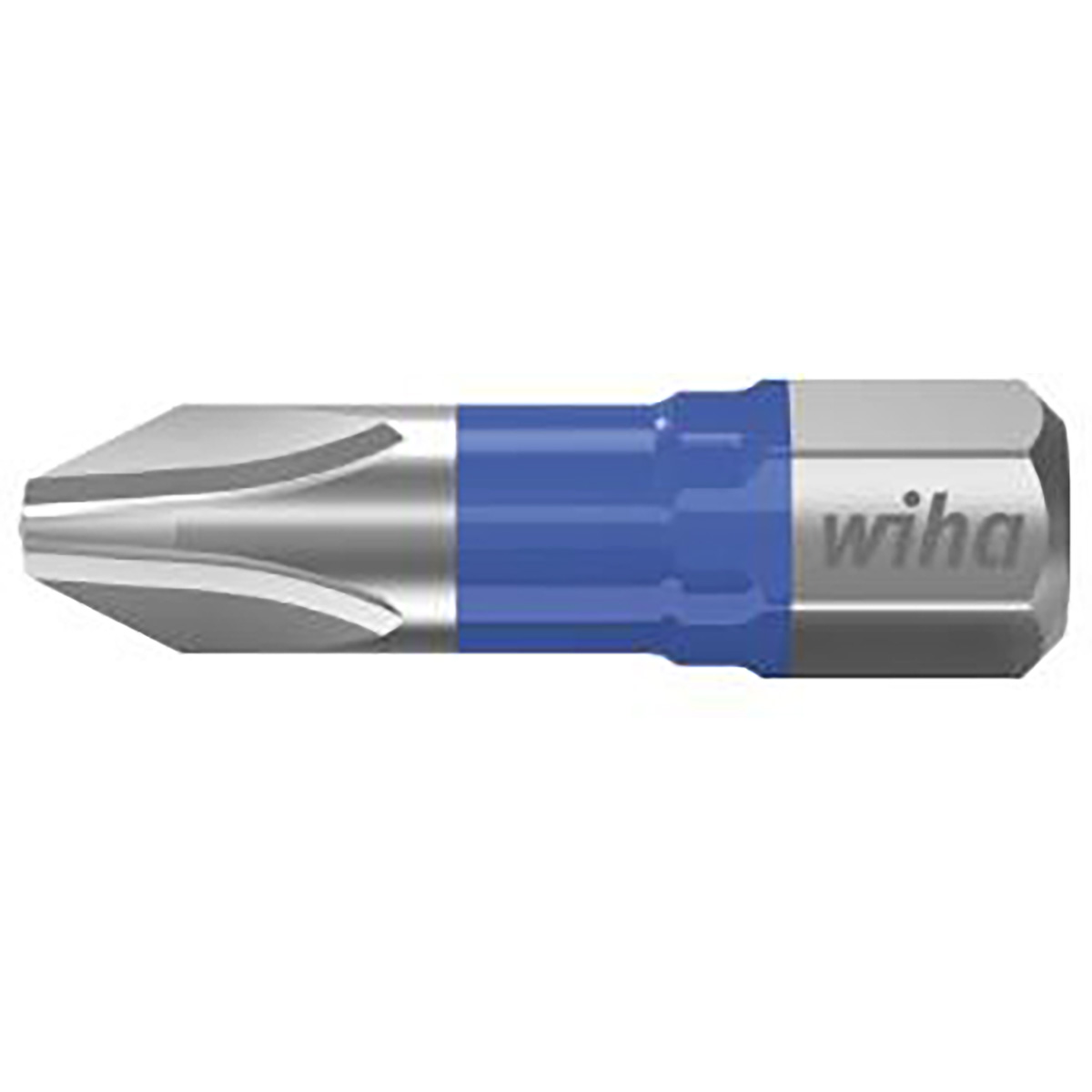 Wiha Bit Set T-Bit 25 mm Phillips (PH1) 5-teiliges Set 1/4 zoll C6,3 in Box