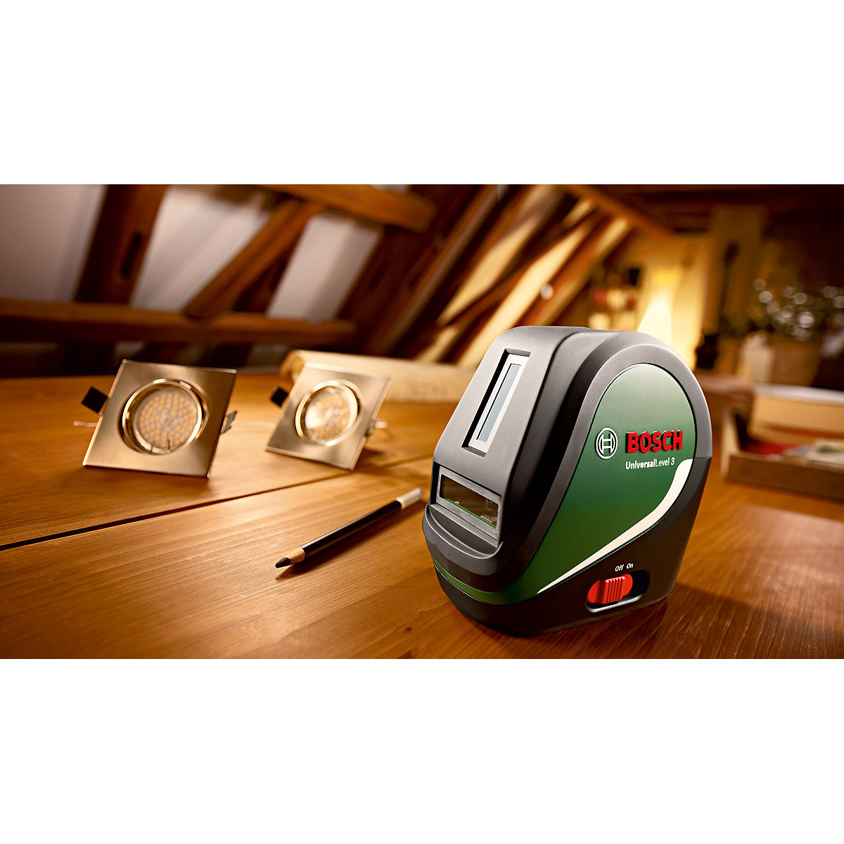 Bosch Kreuzlinien-Laser UniversalLevel 3