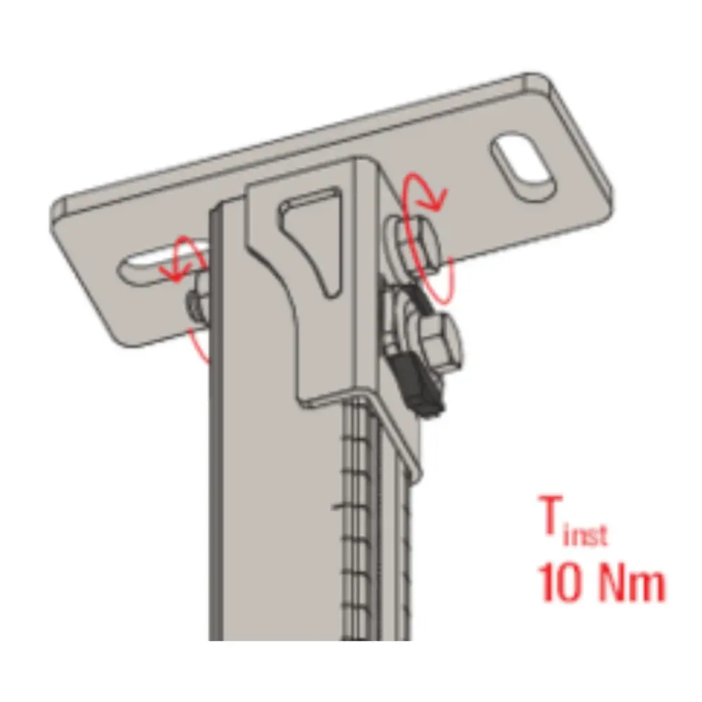 Fischer Sattelflansch SF Clix 31 vormontiert