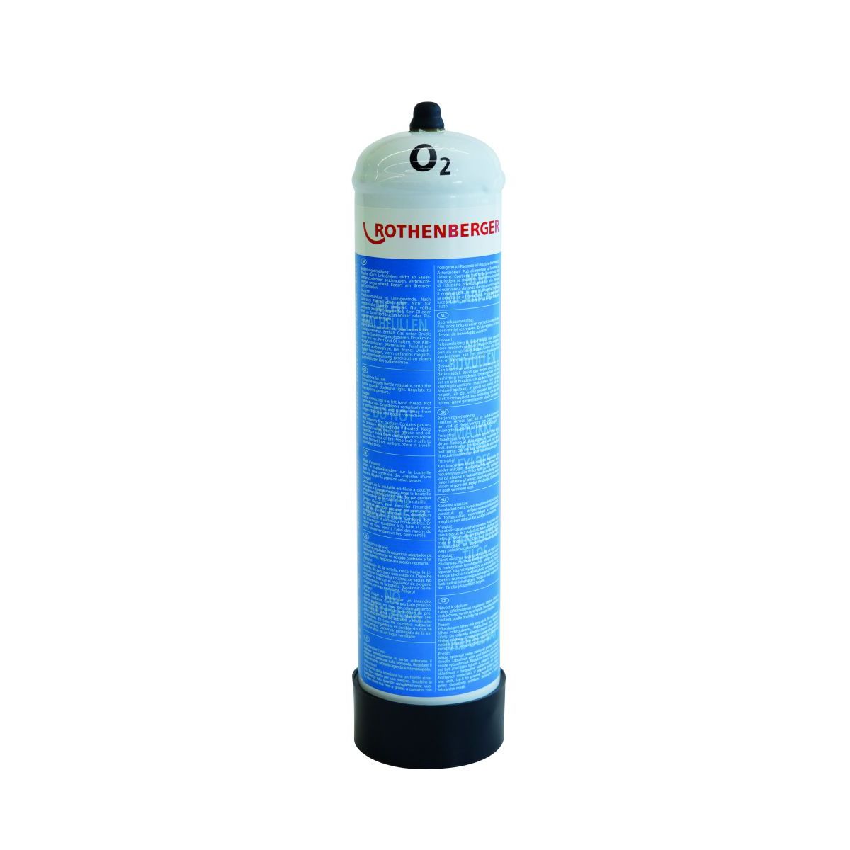 ROTHENBERGER Sauerstoff-Einwegstahlflasche