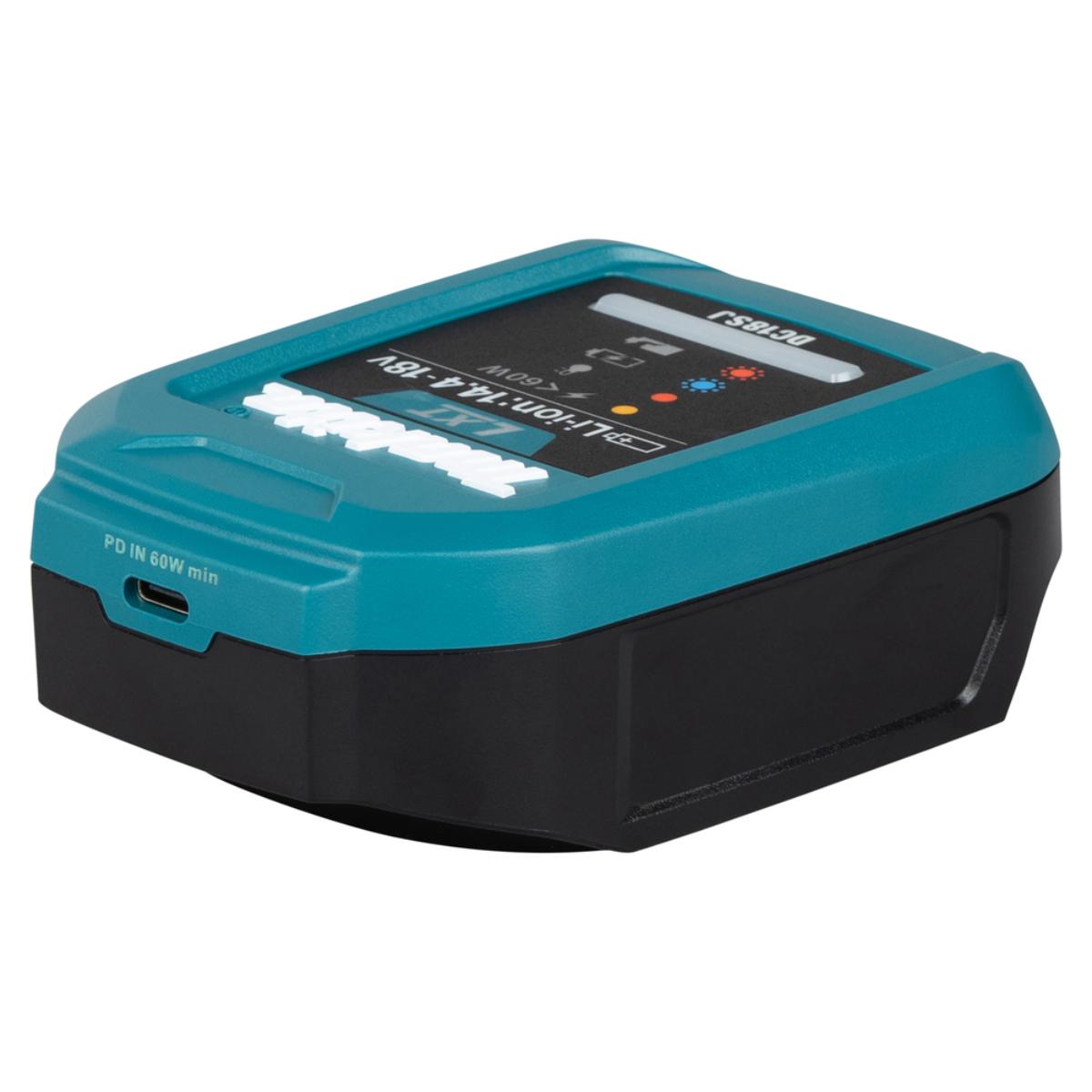 Makita USB-Ladegerät DC18SJ Power Delivery Li–Ion 14,4V–18V LXT DC18SJ