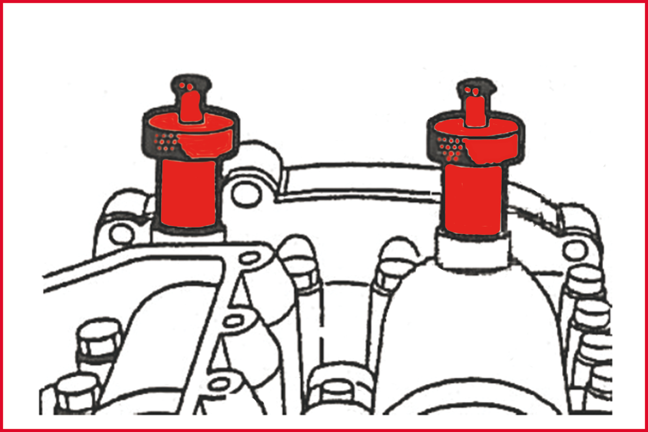 KS Tools Motoreinstell-Werkzeug-Satz für Fiat - Iveco, 5-tlg