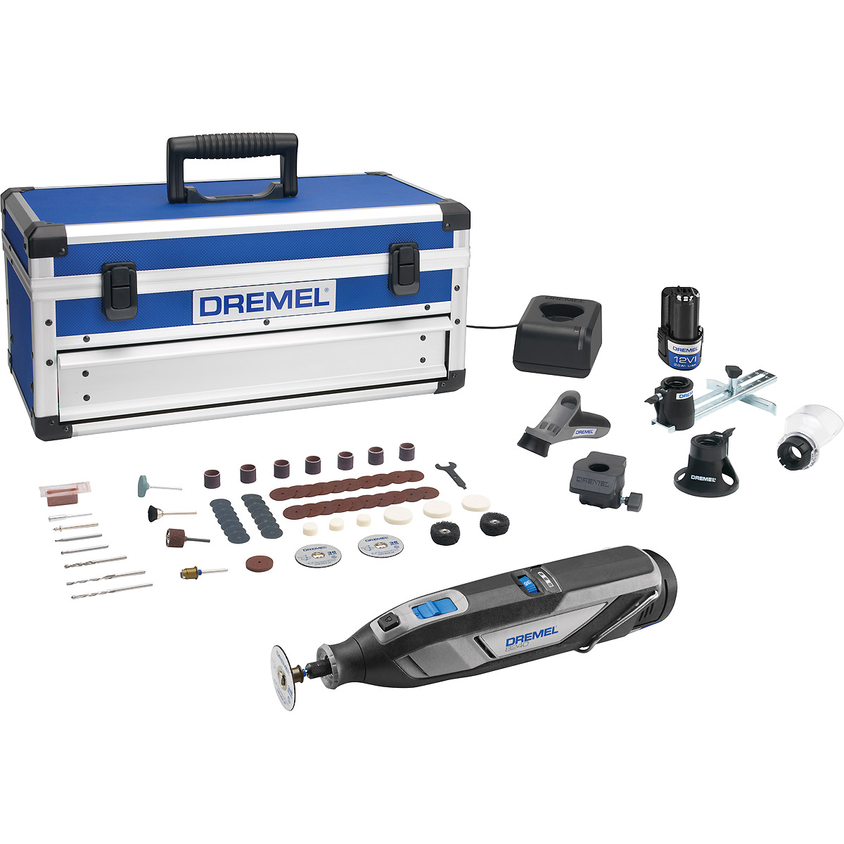 DREMEL 8240 mit Zubehörset der Platin-Edition