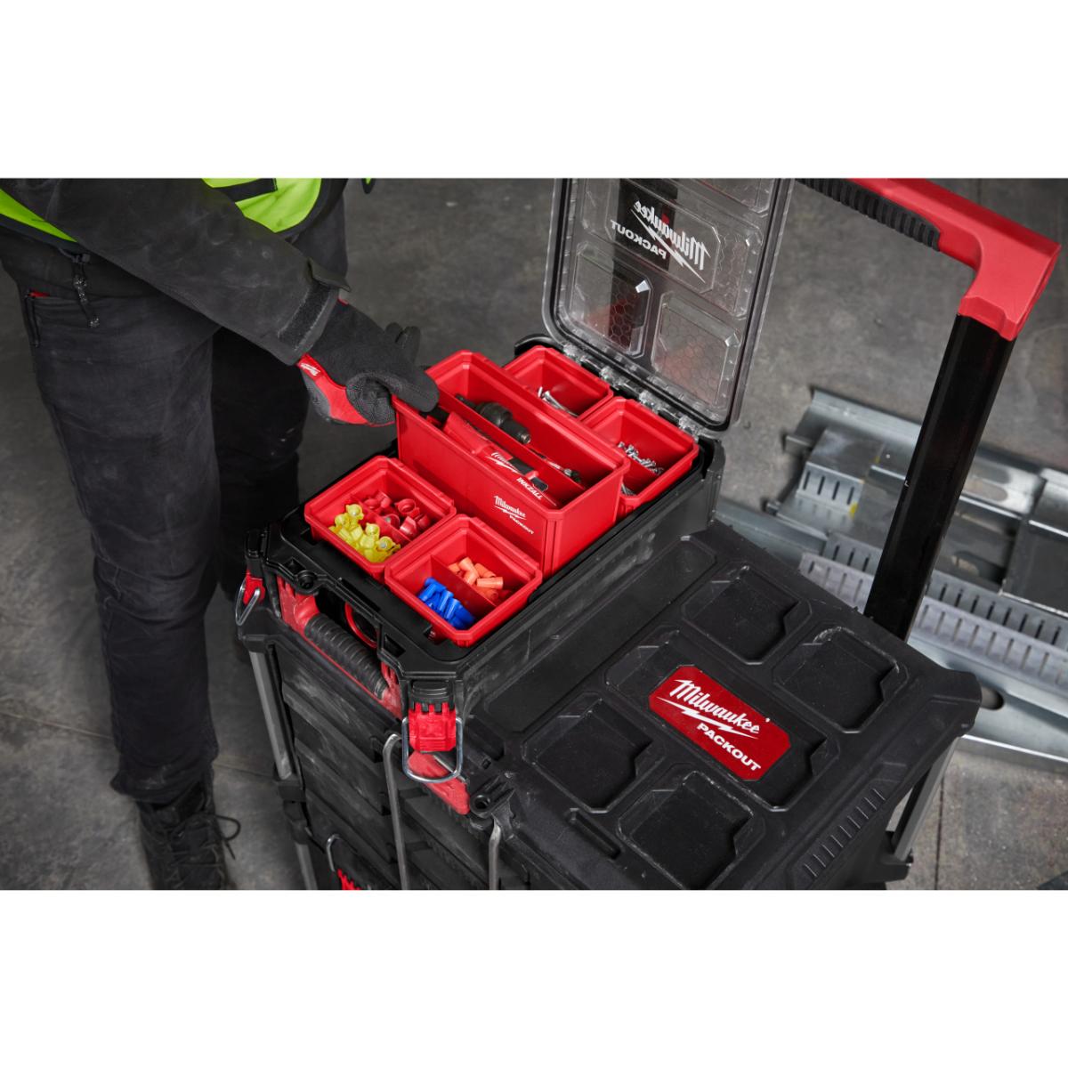 Milwaukee PACKOUT Behälter 2-teilig 10x10 cm