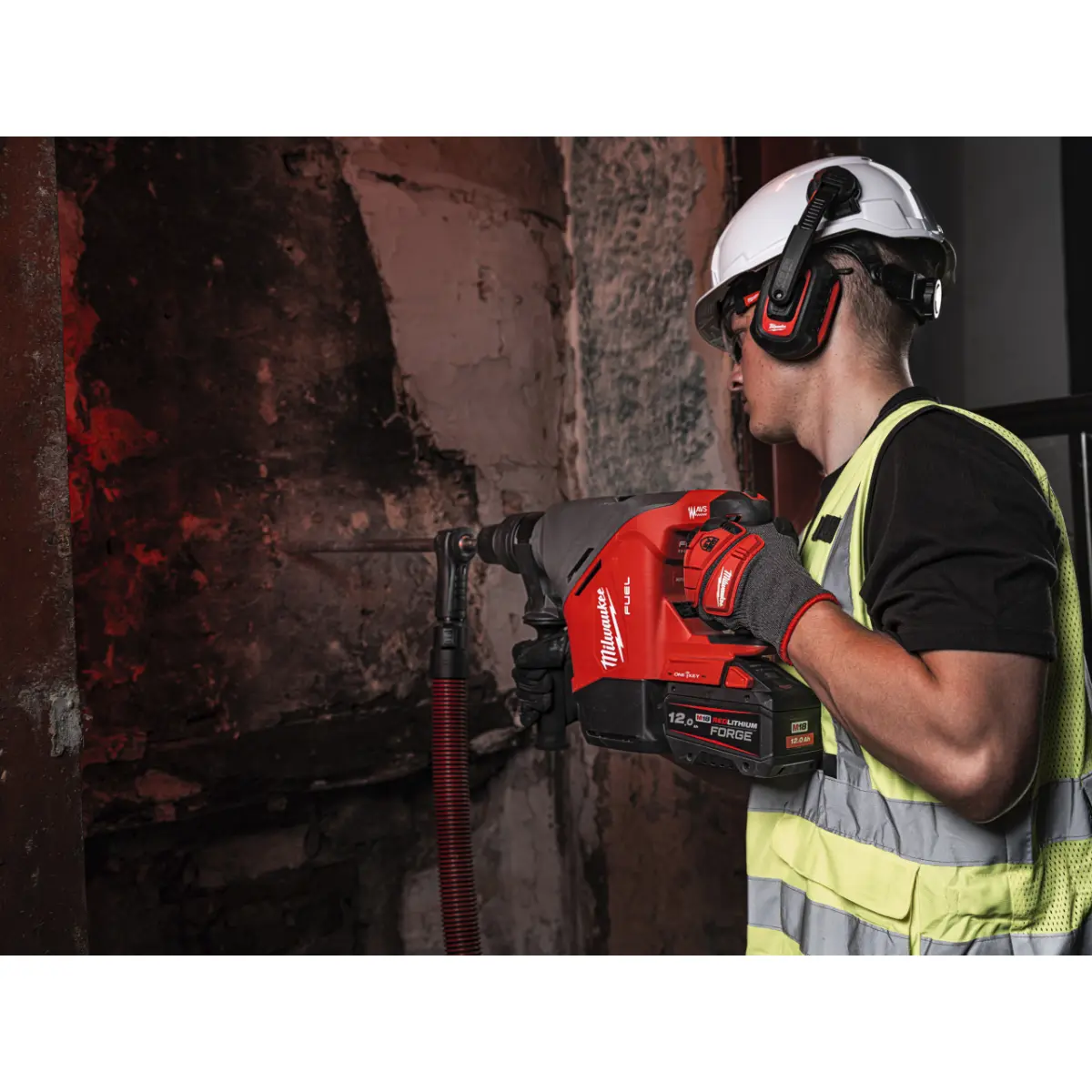 Milwaukee M18 ONE-KEY SDS-Max Akku-Kombihammer 40 mm M18 FHACO540-0C