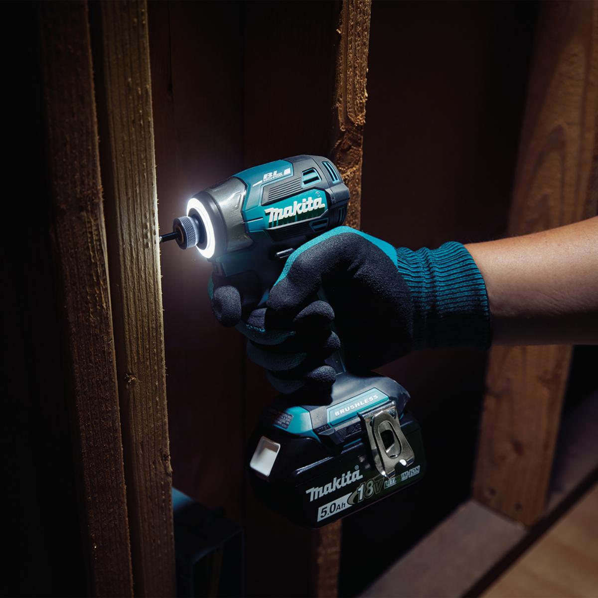Makita Akku-Schlagschrauber LXT 18V 1/4 Zoll - 180 Nm - 0-3.800 U/min - DTD173RTJ