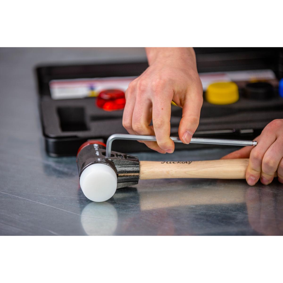 Wiha Schonhammer Set Safety mit gemischten Schlagköpfen 9-teiliges Set mit Box