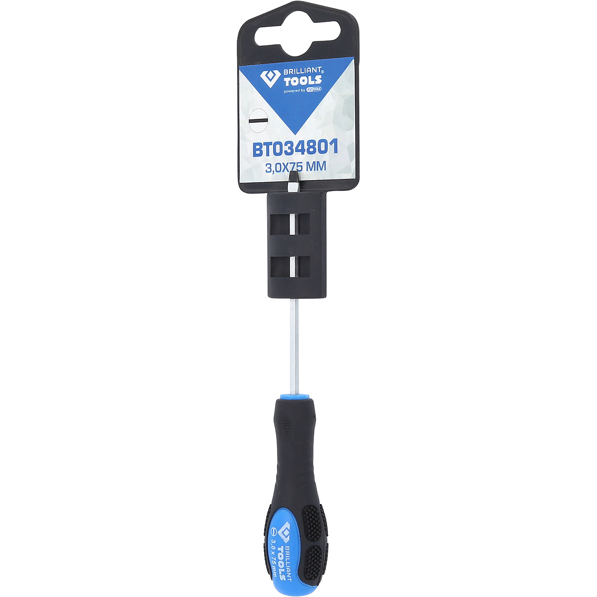 Brilliant Tools Schraubendreher Schlitz mit Schlagkappe