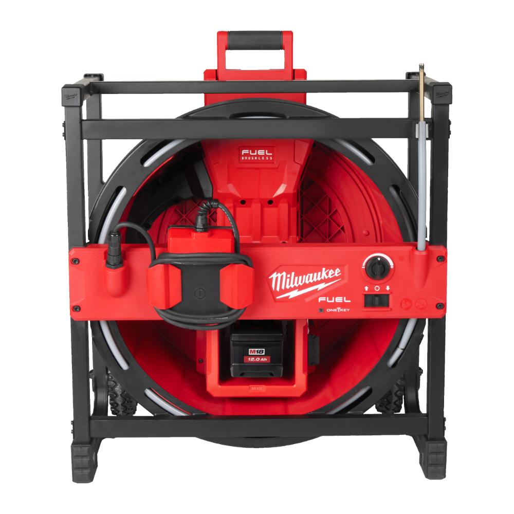 Milwaukee M18 Hochgeschwindigkeits-Rohrreiniger mit flexibler Welle M18HSFSM-122
