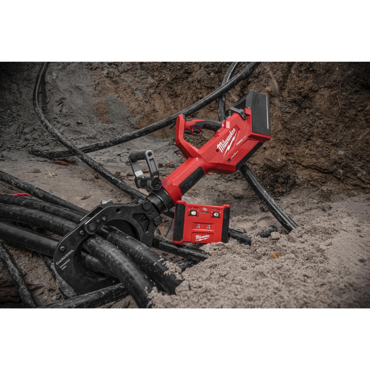 Milwaukee Force Logic 125mm Hydr. Akku - Sicherheits - Kabelschneider M18HCC125 - 801C