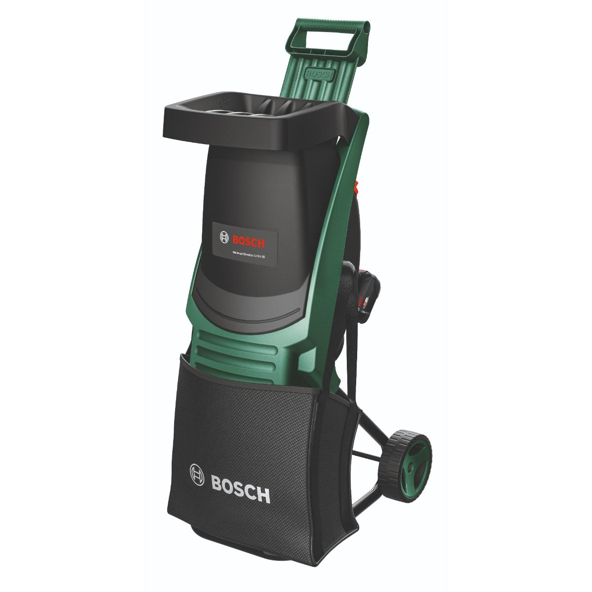 Bosch Häcksler UniversalShredder 2x18V-25, 2 x Akku PBA 18V 4.0Ah