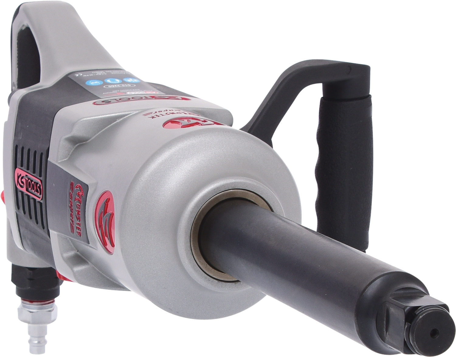 KS Tools 3/4" superMONSTER Hochleistungs-Druckluft-Schlagschrauber, 3405Nm, 504 mm
