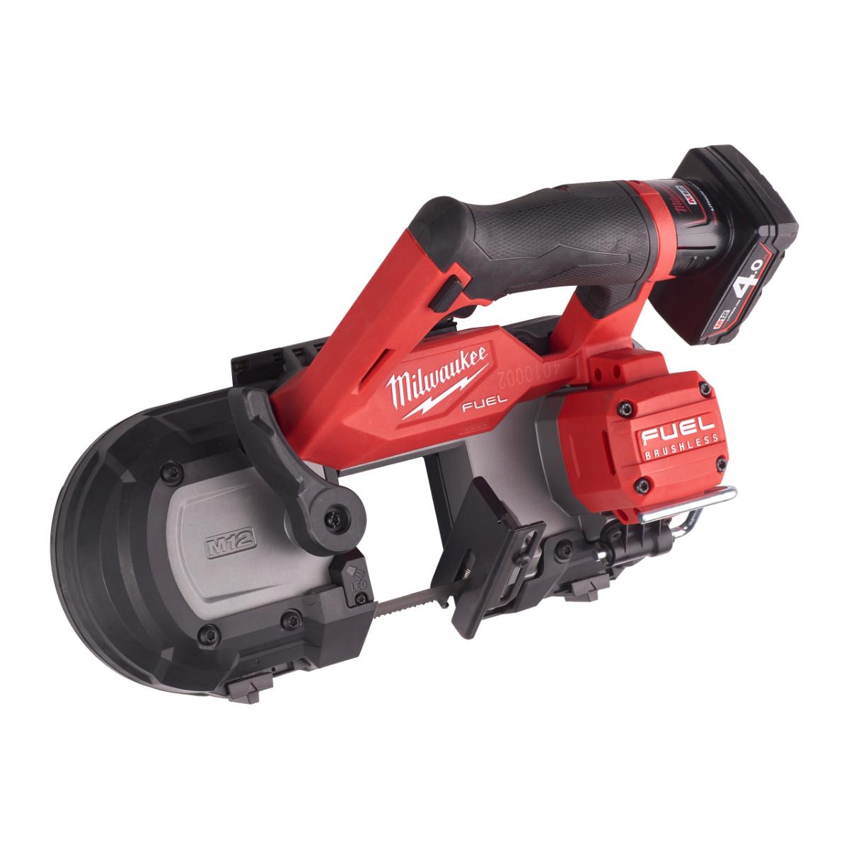 Milwaukee FUEL Akku-Bandsäge M12 FBS64-402C