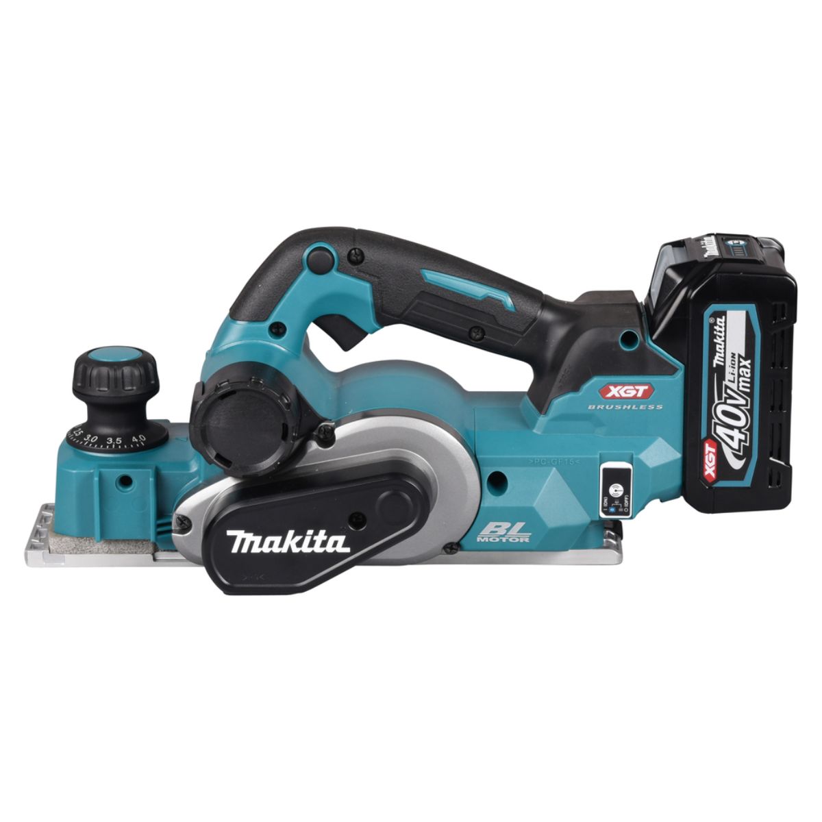 Makita Akku-Hobel 40V max. (ohne Akku, ohne Ladegerät) KP001GZ