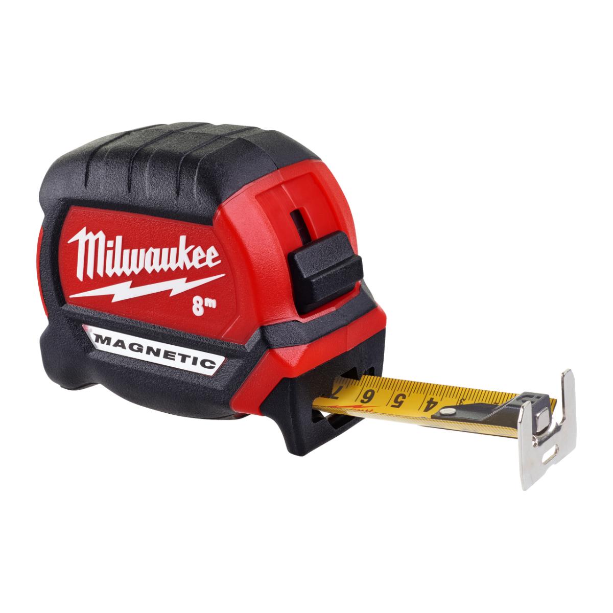 Milwaukee Premium-Bandmaß, magnetisch
