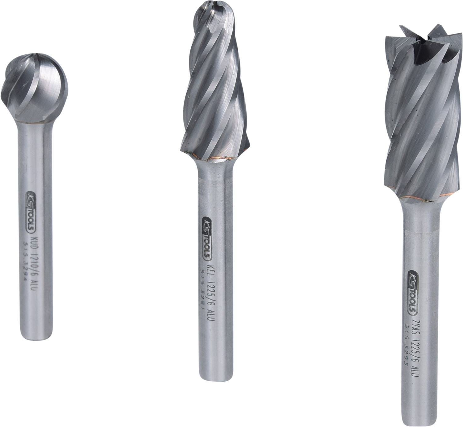 KS Tools Frässtift-Satz, 3-tlg