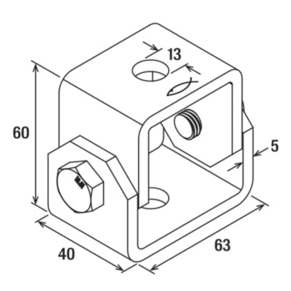 Fischer Universalgelenk FUH 13