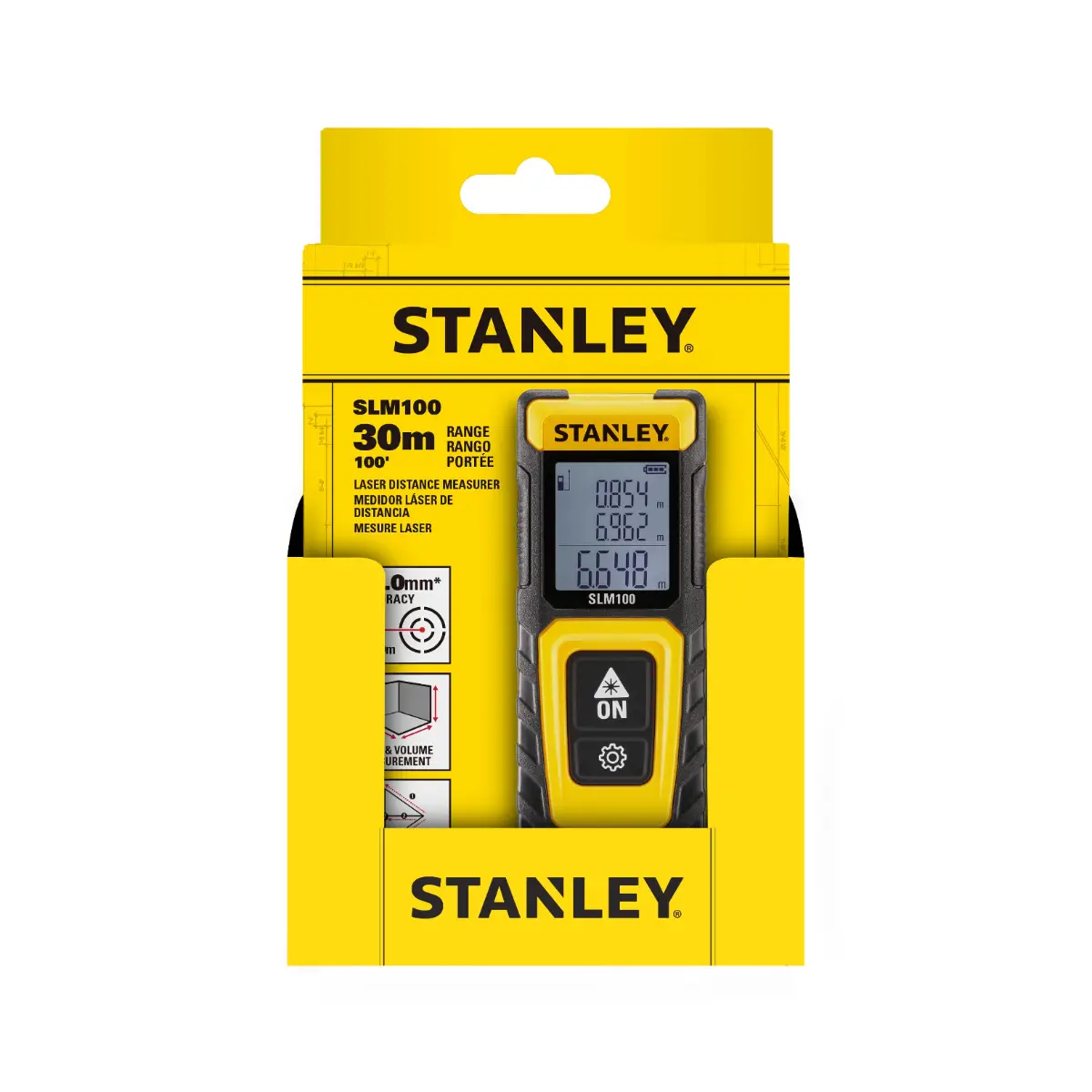 STANLEY Entfernungsmesser SLM100 bis 30m