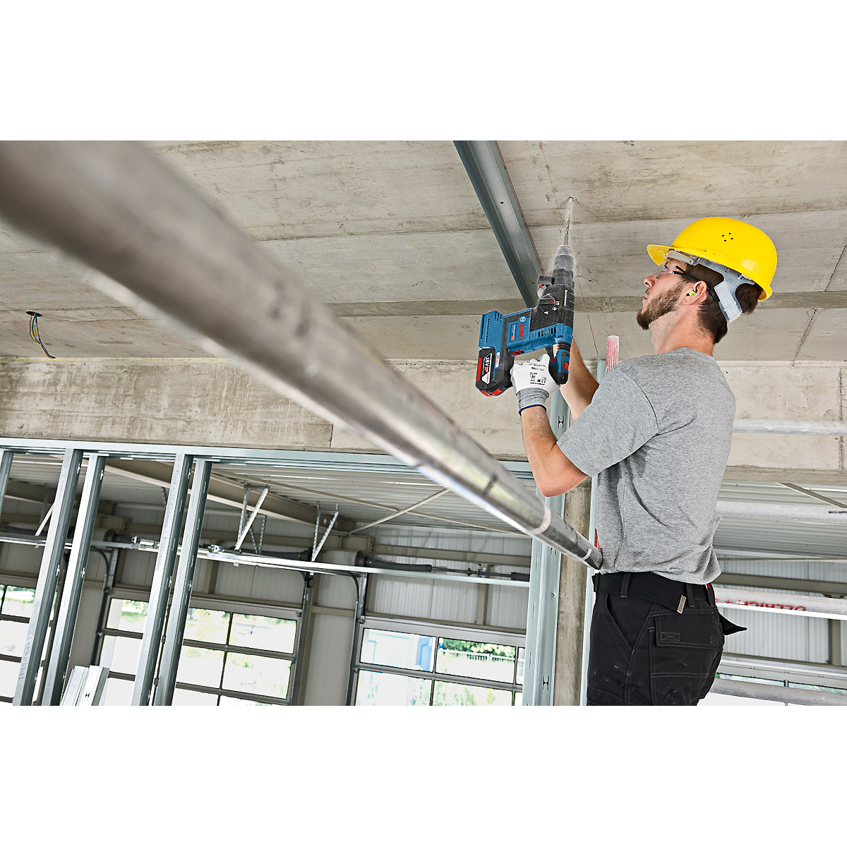 Bosch Akku-Bohrhammer mit SDS plus GBH 18V-26 F