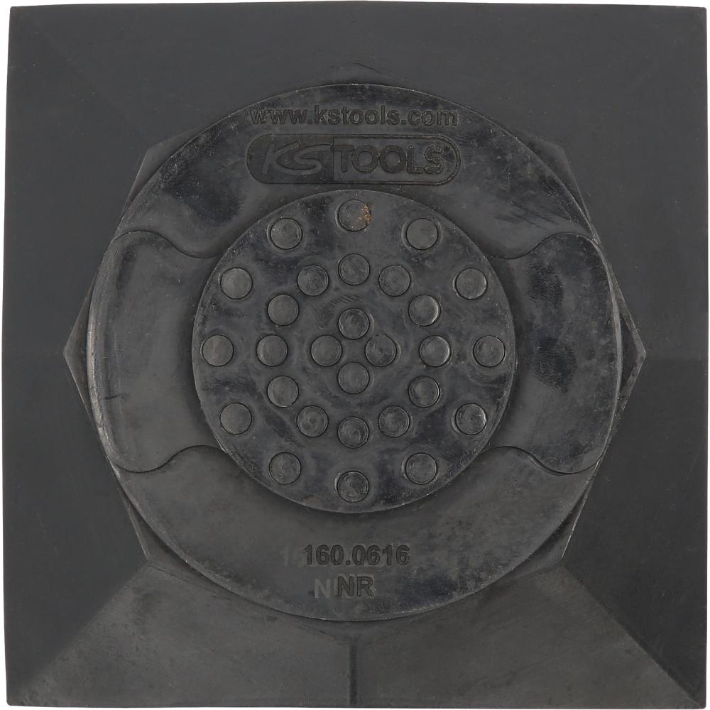 KS Tools Gummiauflage 46 für Hebebühnen, 135 x 135 x 42 mm