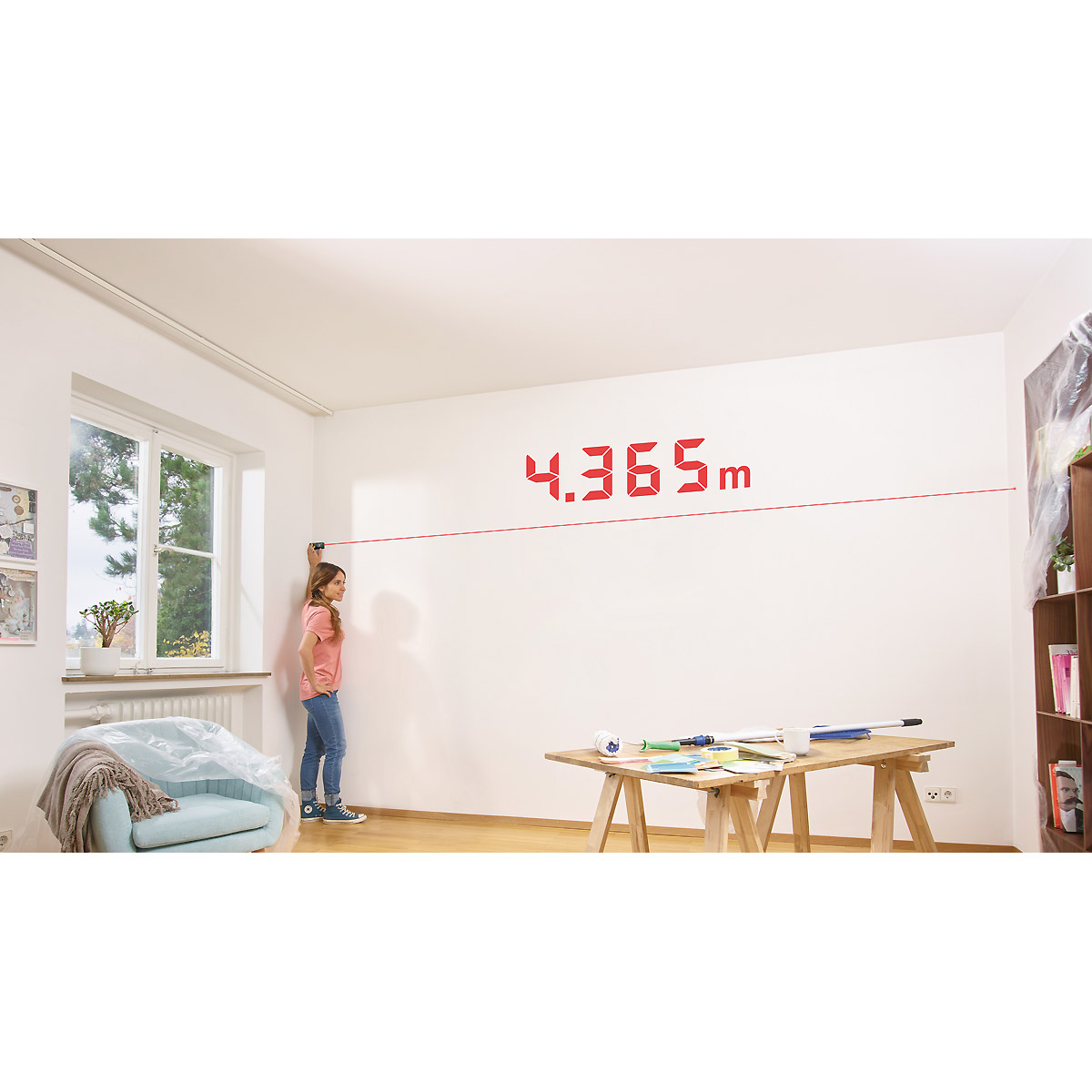 Bosch Digitaler Laser-Entfernungsmesser EasyDistance 20