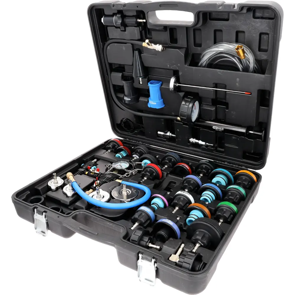 KS TOOLS MASTER Kühlsystem-Diagnose-Service-Satz, 40-tlg