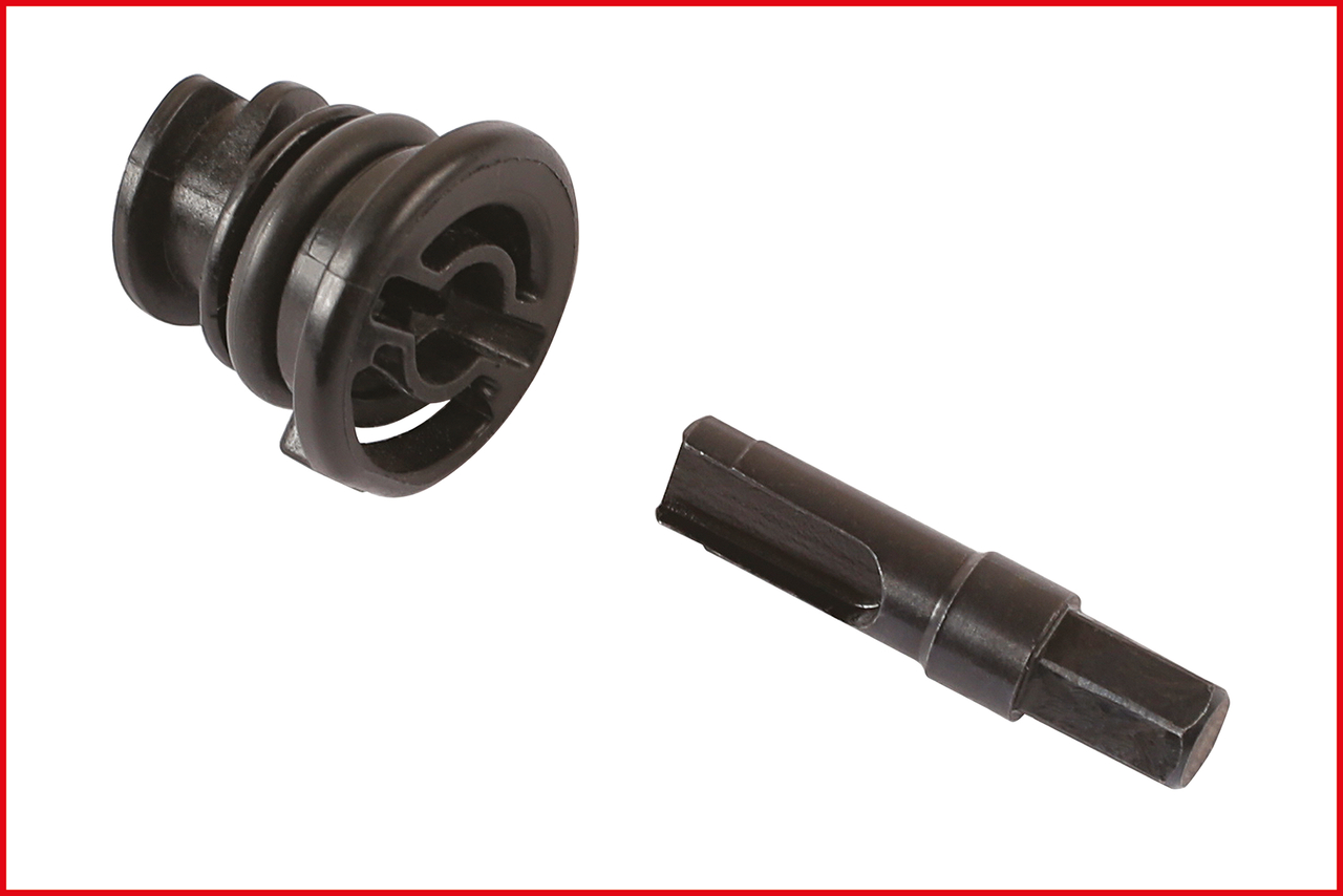 KS Tools 1/4" Öldienst-Spezialprofil-Bit für VAG Kunststoff-Ölablassschrauben
