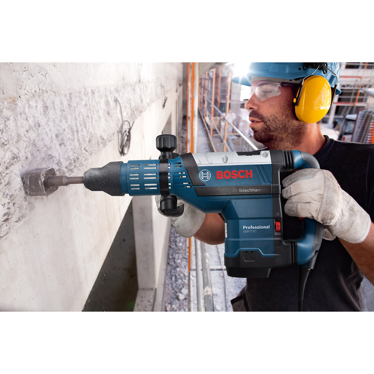 Bosch Schlaghammer mit SDS-max GSH 7 VC