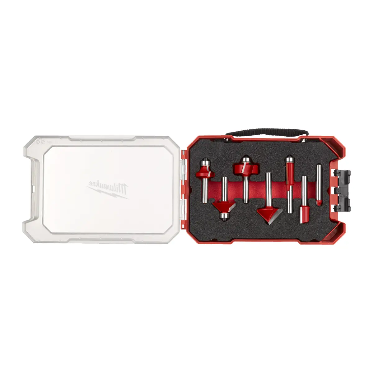 Milwaukee Fräsersatz 8 mm Schaft 7-teilig