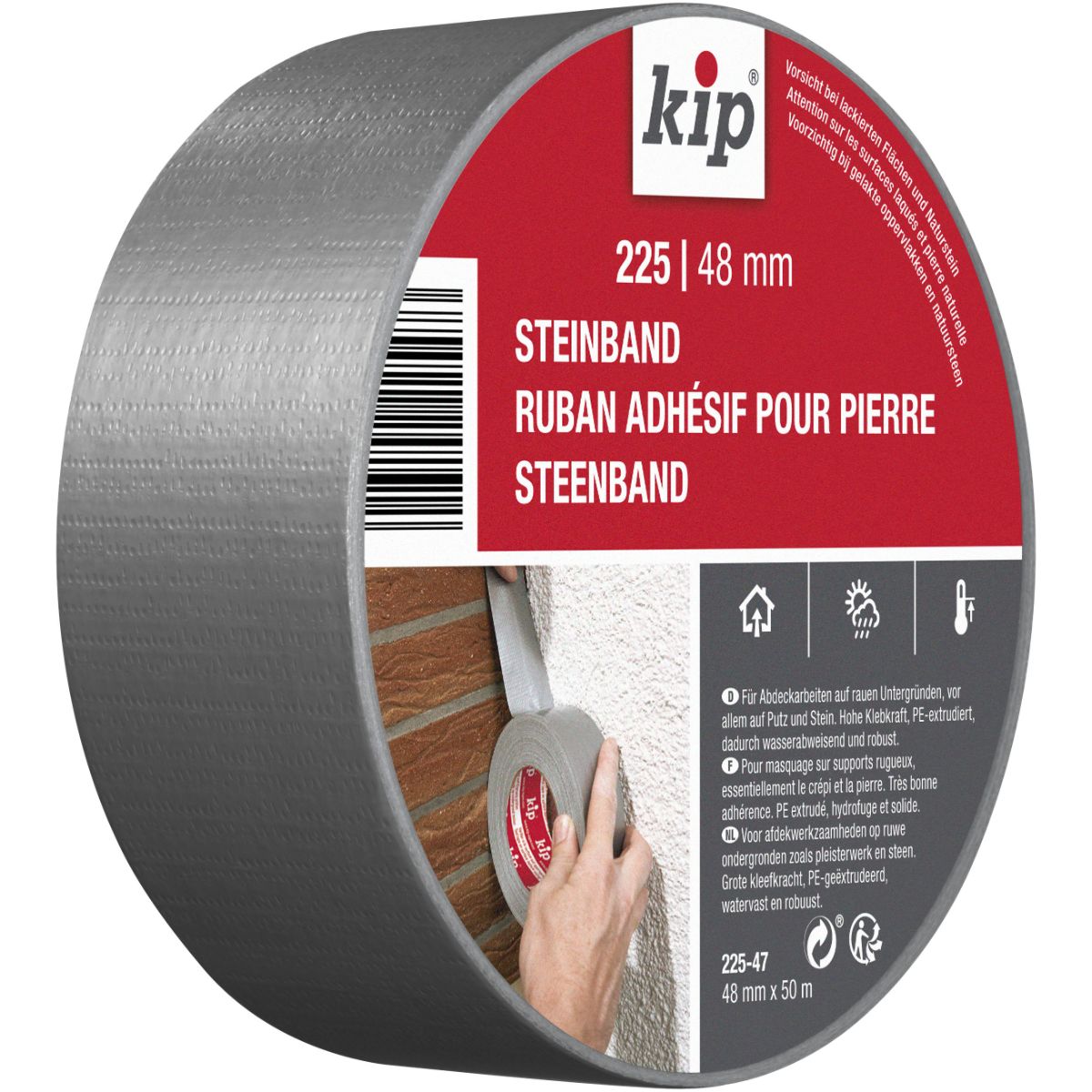 Kip 225 Steinband 48mm x 50m