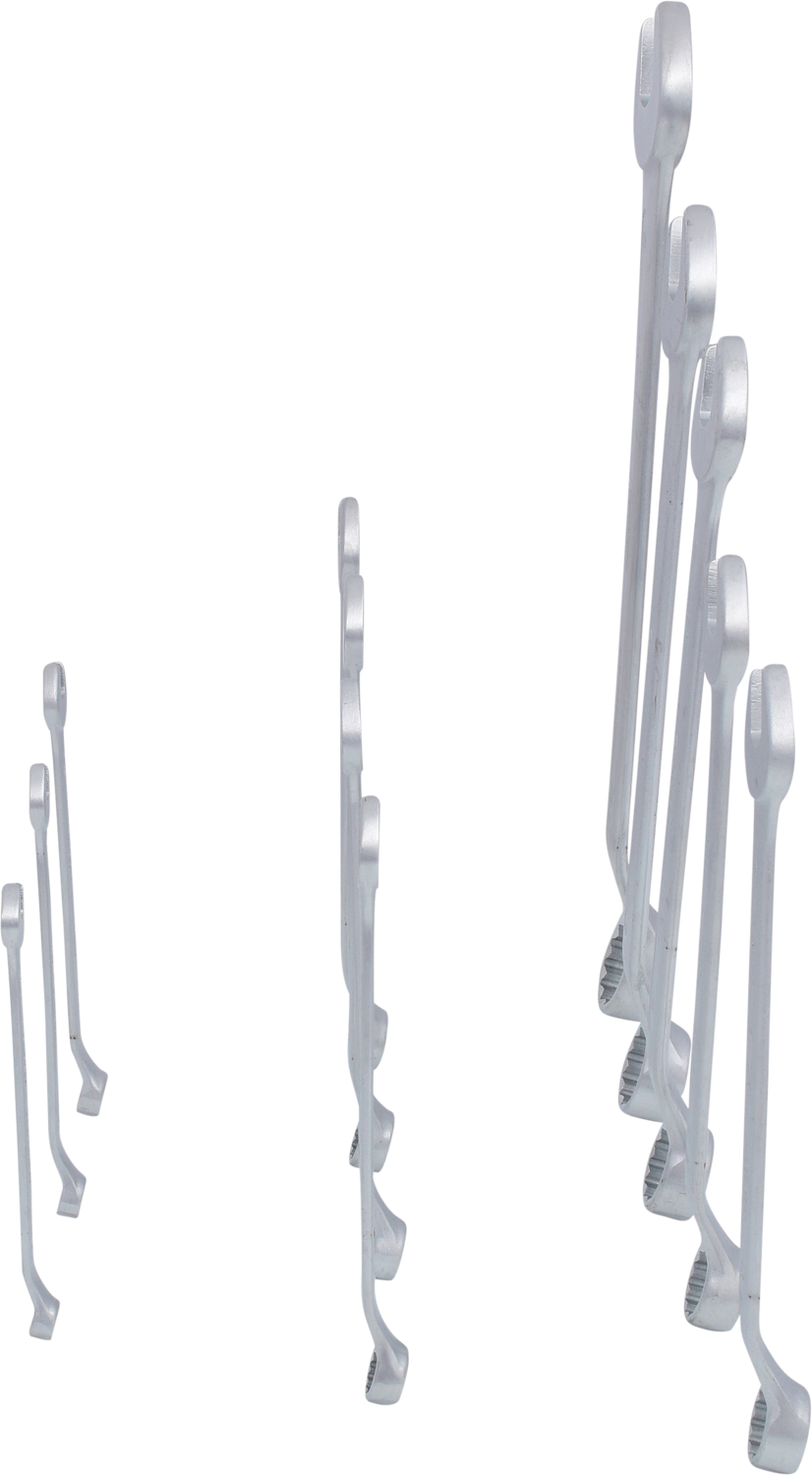 KS Tools Ringmaulschlüssel-Satz, 12-tlg gekröpft, 6-22mm