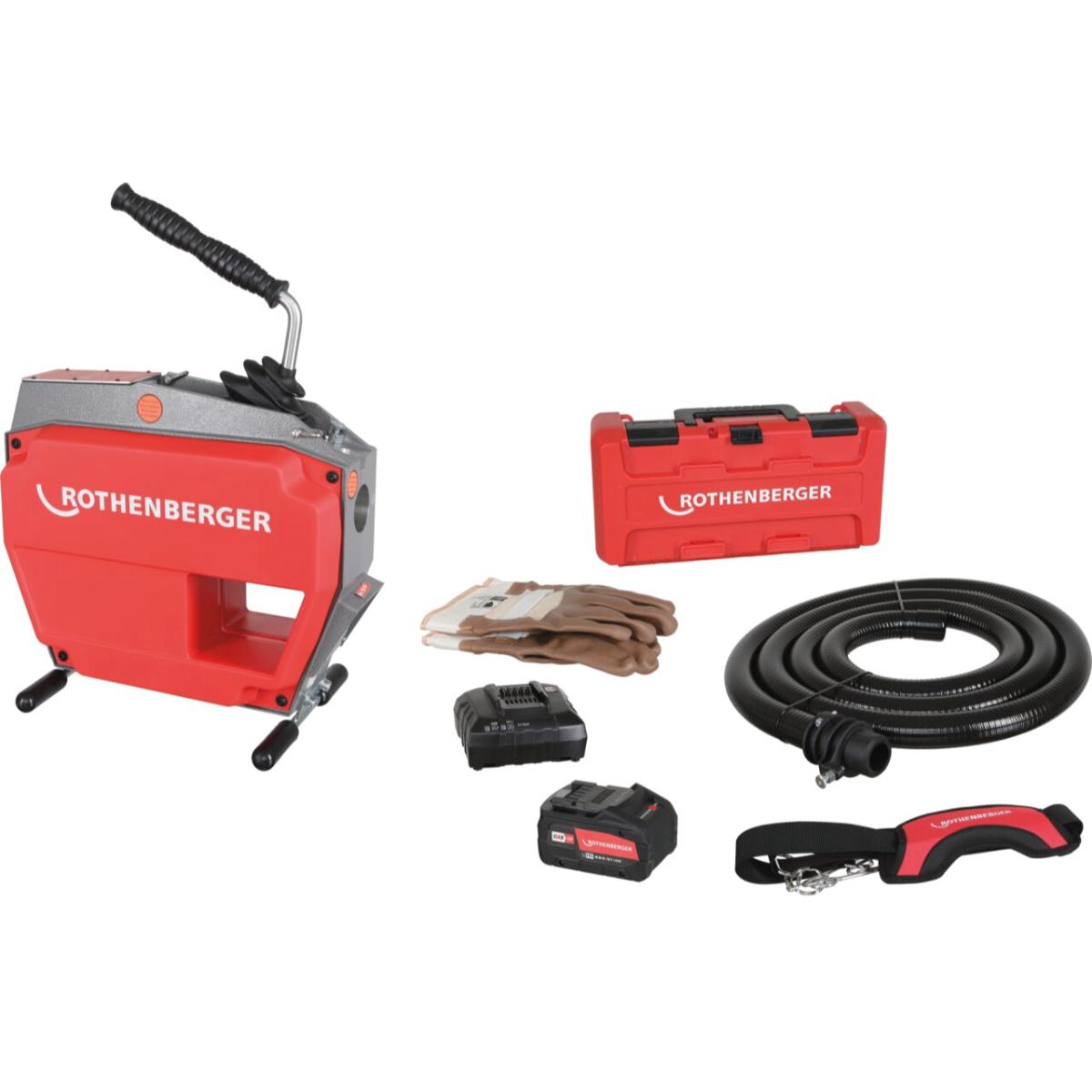 ROTHENBERGER Akk - RohrreinigungsmaschineR600 VarioClean Grundgerät mit Akku