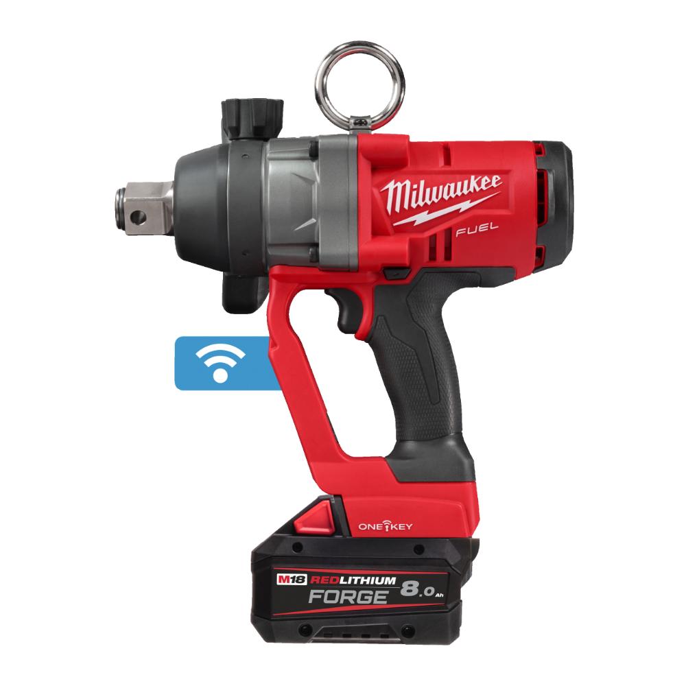 Milwaukee M18 FUEL ONE-KEY 1 Zoll Akku-Schlagschrauber mit Sprengring M18ONEFHIWF1-802X