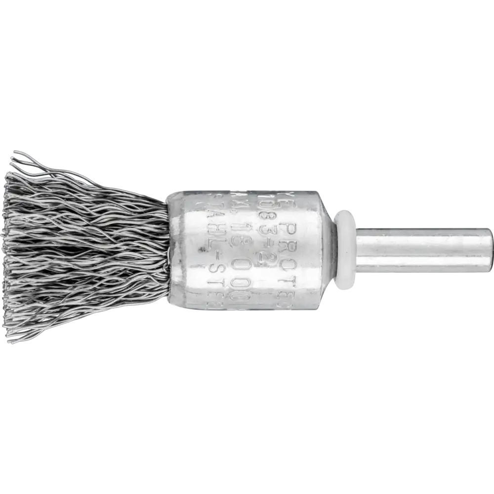 PFERD TOOLS POS Pinselbürste ungezopft PBU 15 mm Schaft 6 mm Stahl-Draht 0,35