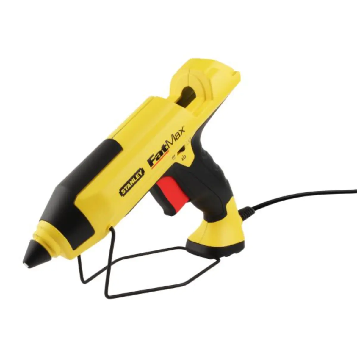 STANLEY FATMAX Heißklebepistole GR100R Schnellheizsystem keramisch 60 Sek. Klebesticks