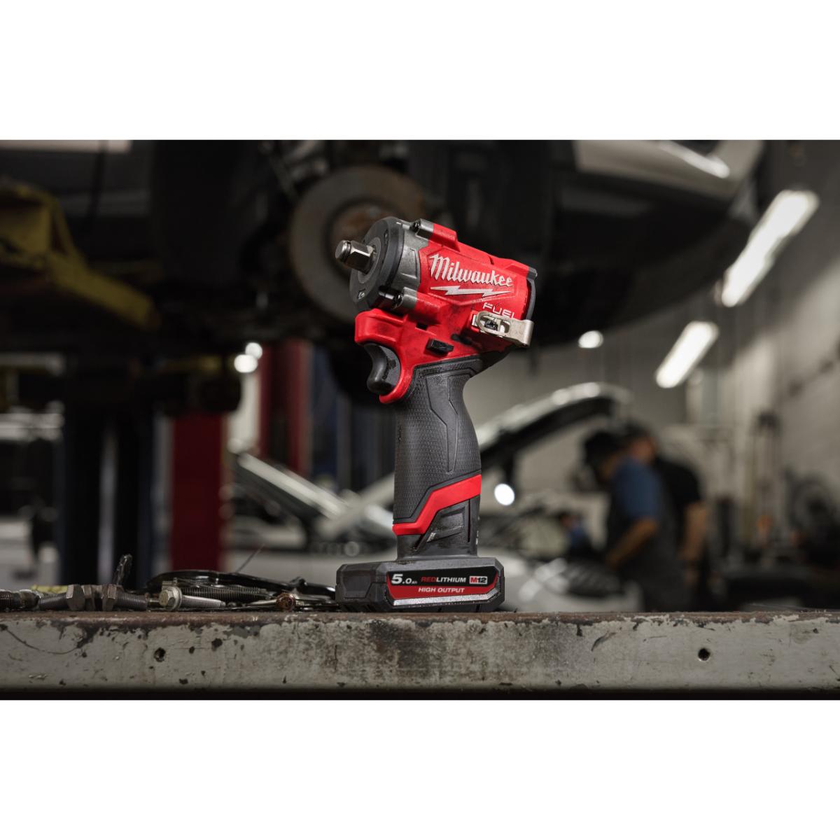 Milwaukee M12 FUEL 1/2 Akku-Schlagschrauber Pin-Aufnahme M12FCIWP12G3-0