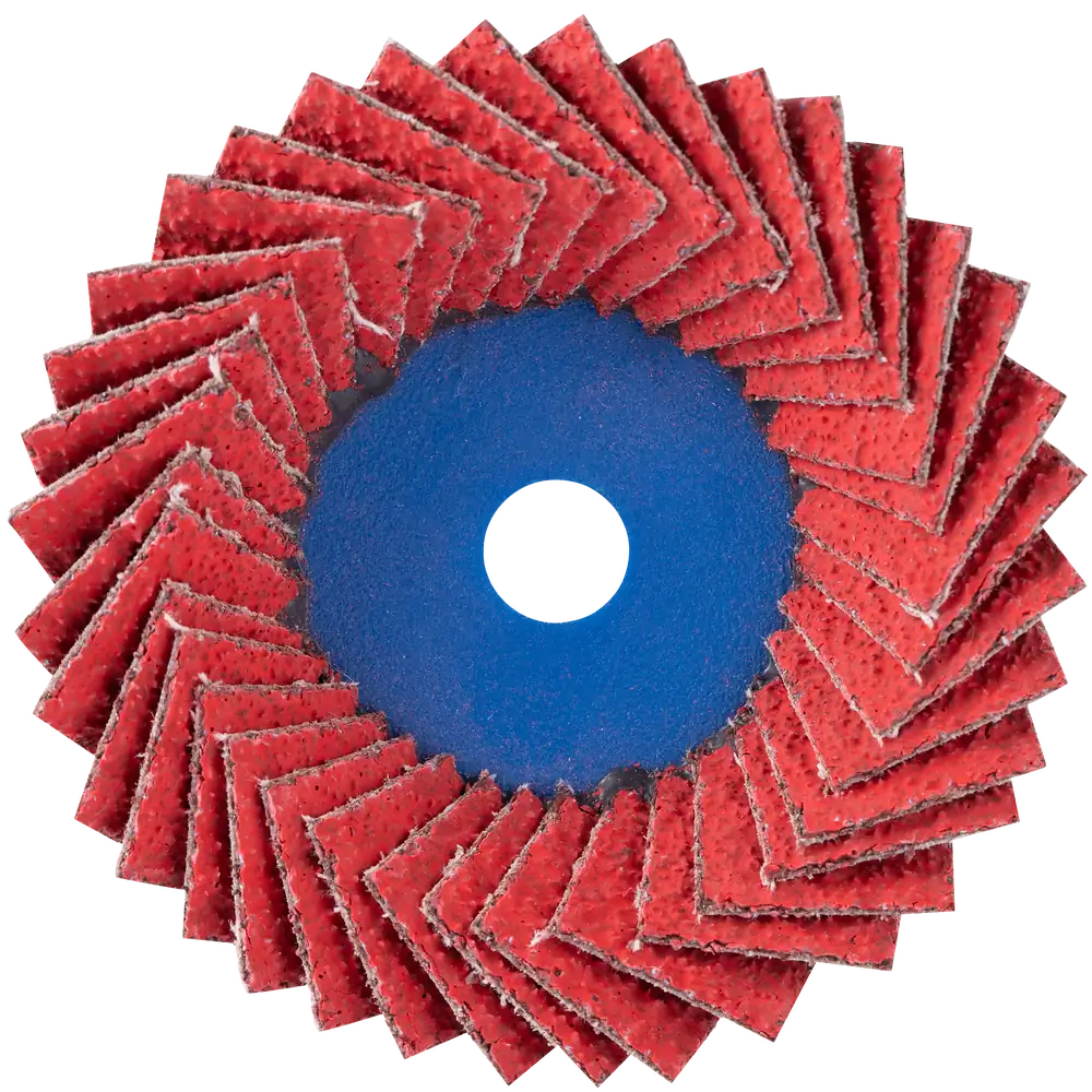 PFERD TOOLS COMBIDISC Flexibel Keramikkorn Mini-POLIFAN CDR Ø 75mm CO-COOL40 für kühlen Schliff auf Edelstahl