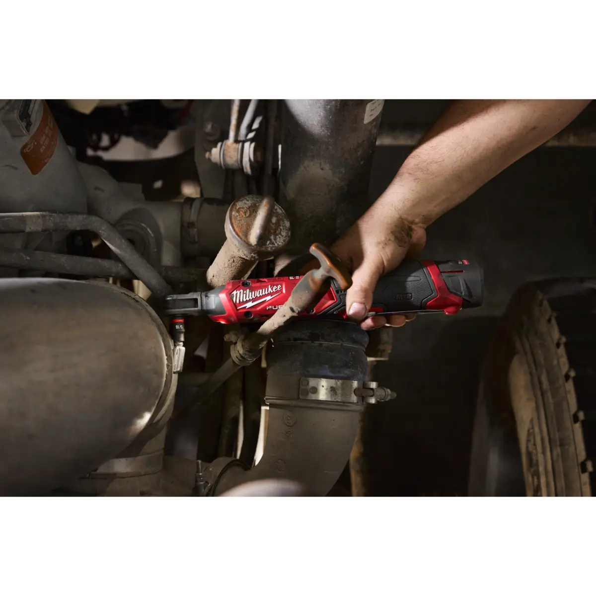Milwaukee M12 FUEL 1/4˝ Akku-Ratsche M12 FIR14G2-252B
