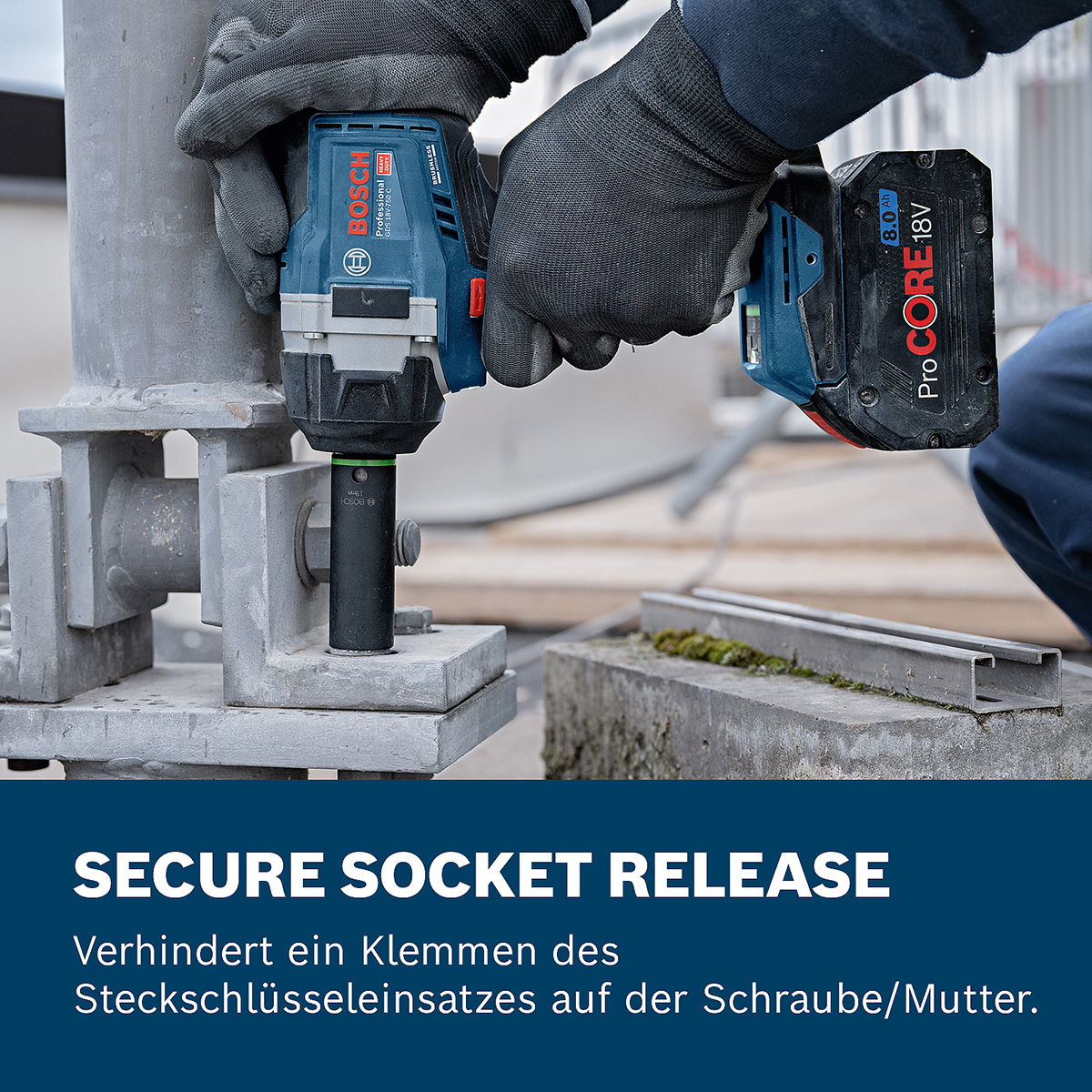 Bosch Akku-Drehschlagschrauber GDS 18V-750 C