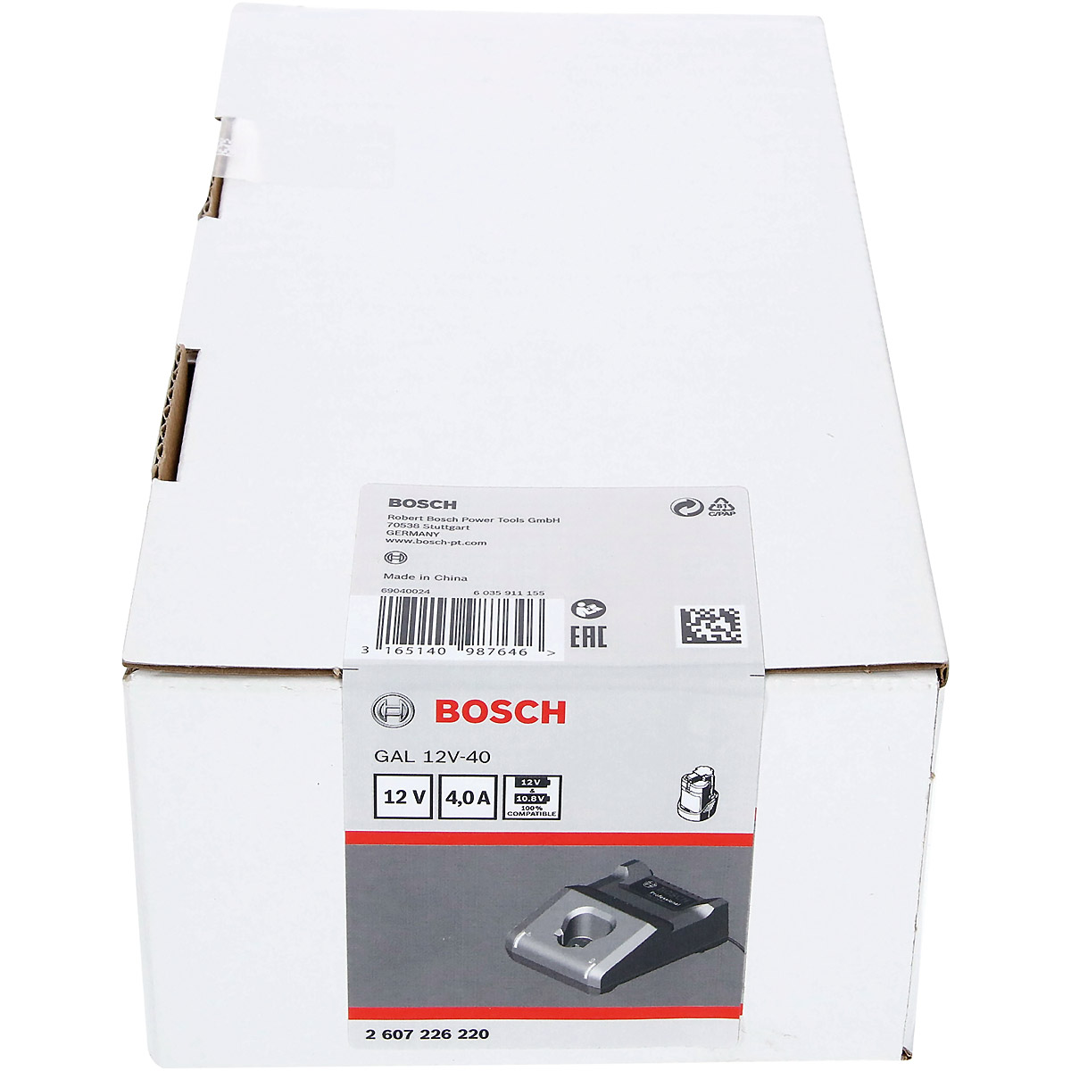 Bosch Schnellladegerät GAL Ladestrom 12-40 V, 24 Min., 230 V, EU-Ausführung