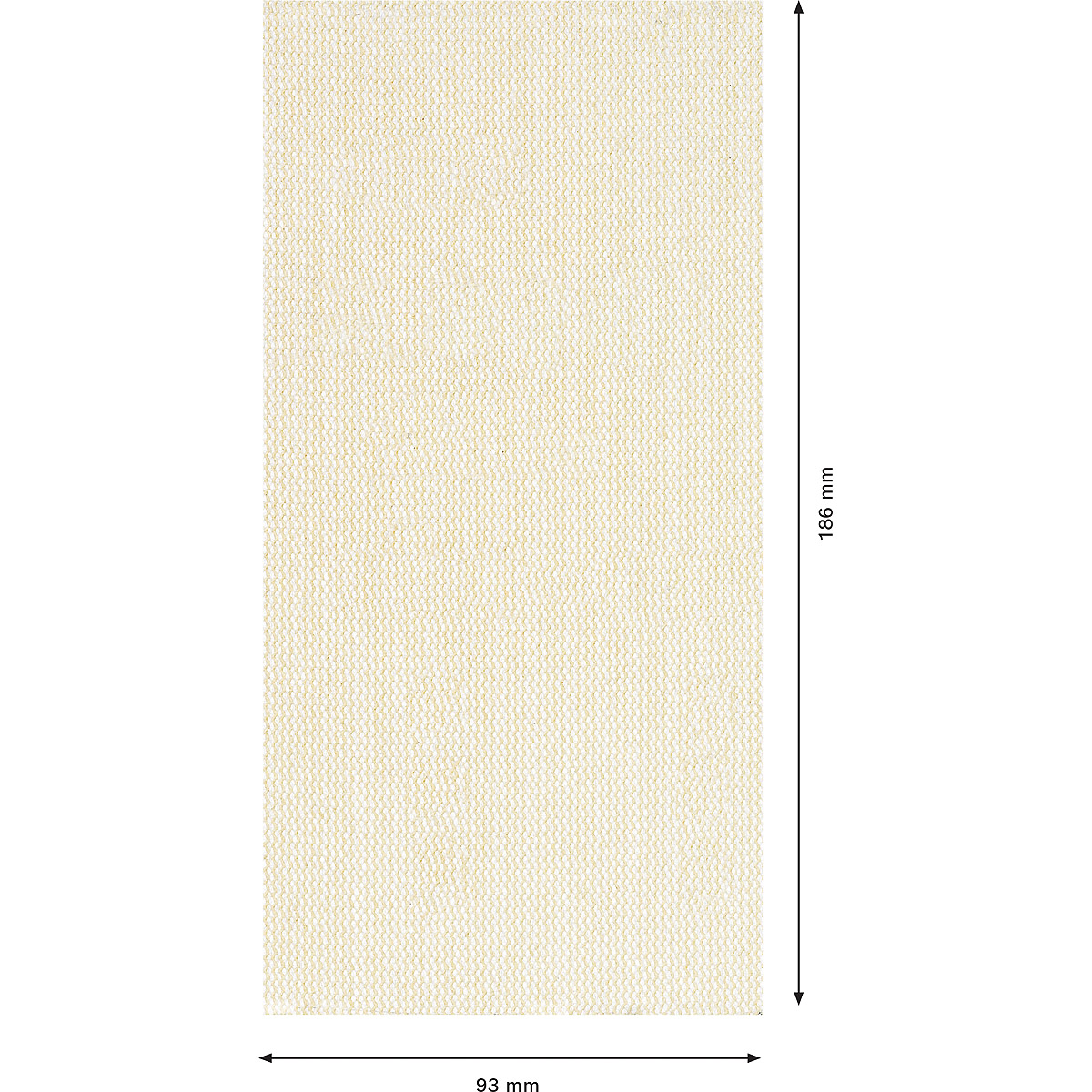 Bosch EXPERT M480 Schleifnetz für Schwingschleifer, 93 x 186mm, 10-tlg., K120