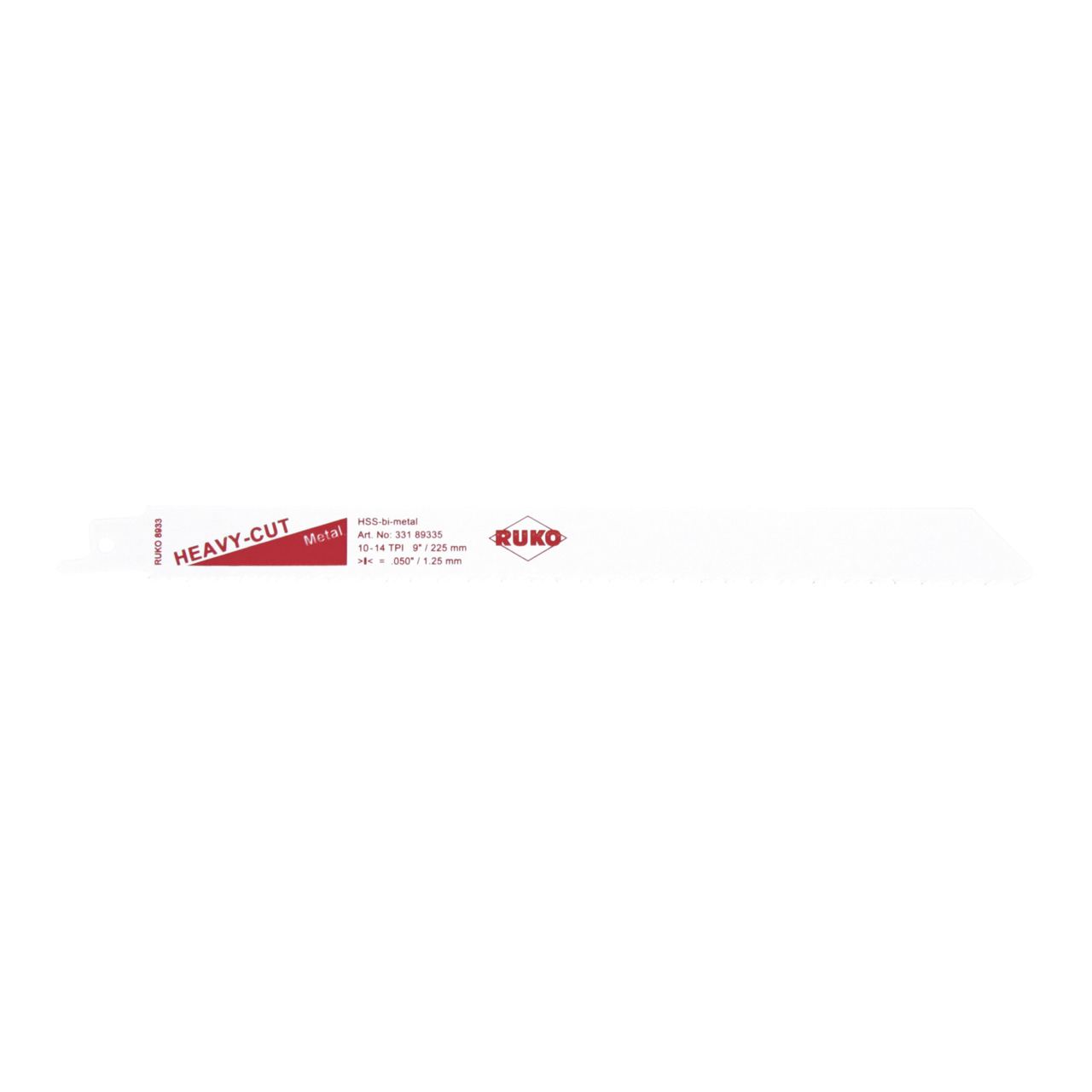 RUKO Säbelsägeblatt RUKO 8933 HSS-Bimetall
