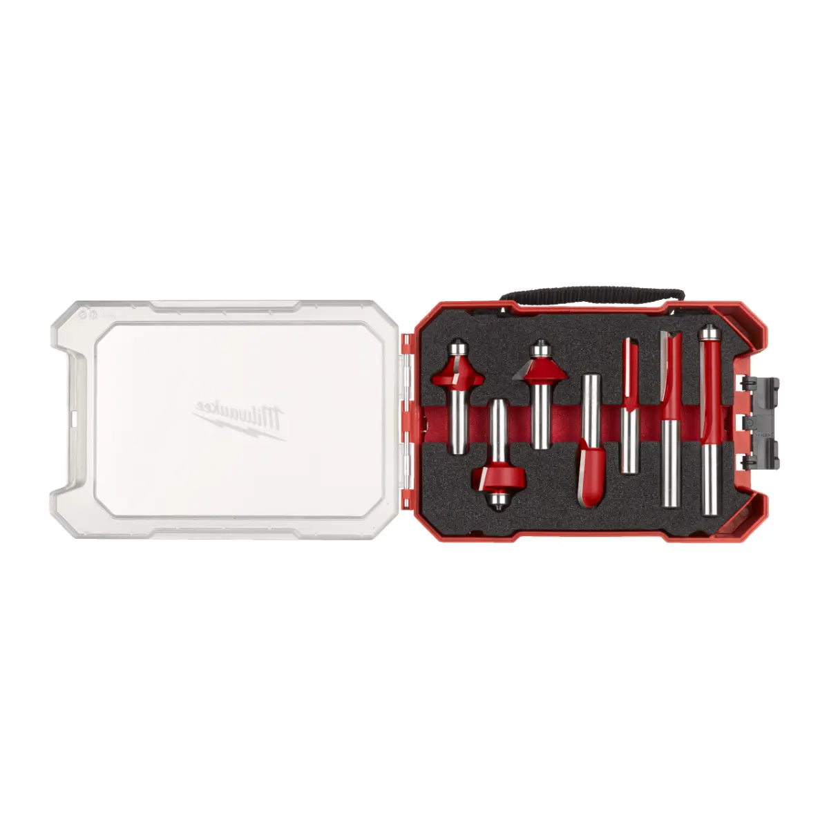 Milwaukee Fräsersatz 12 mm Schaft 7-teilig
