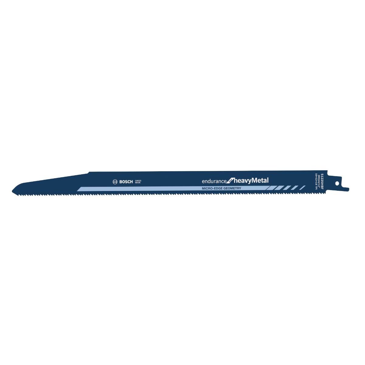 Bosch Säbelsägeblatt S 1225 HBF, Endurance for Heavy Metal, 5er-Pack