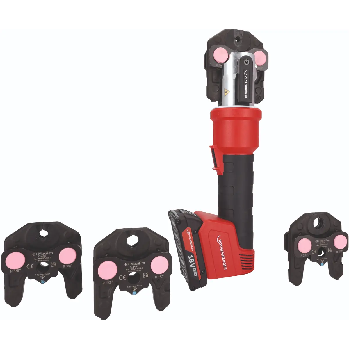 ROTHENBERGER ROMAX NANO iJAWs Set, >B