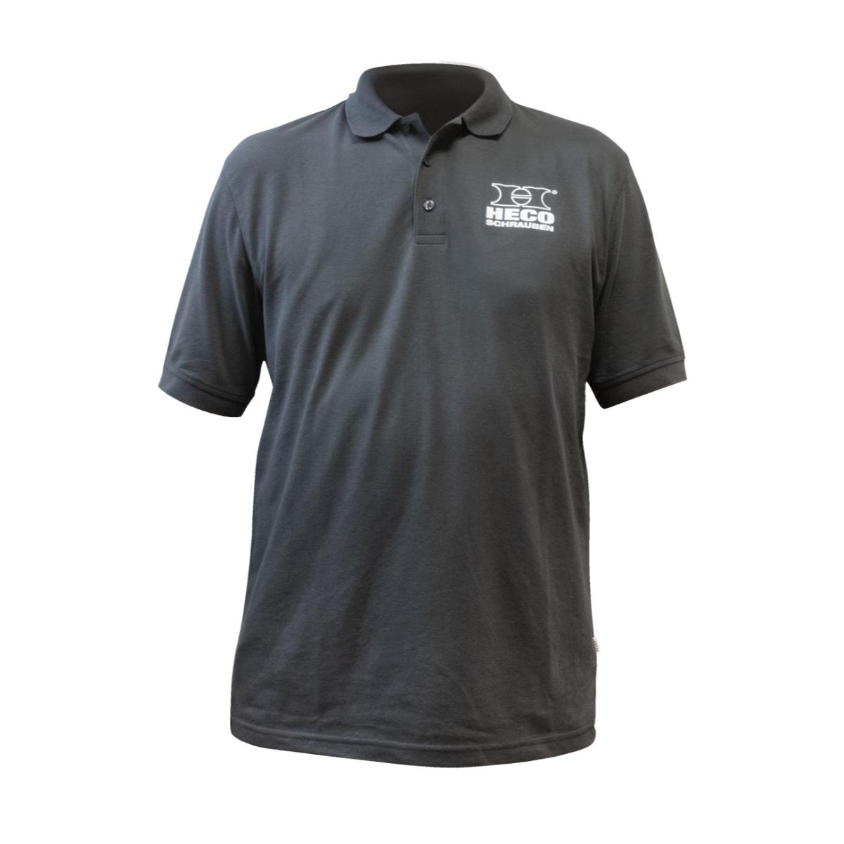 Poloshirt HAKRO Comfort fit Karbonggrau G. L