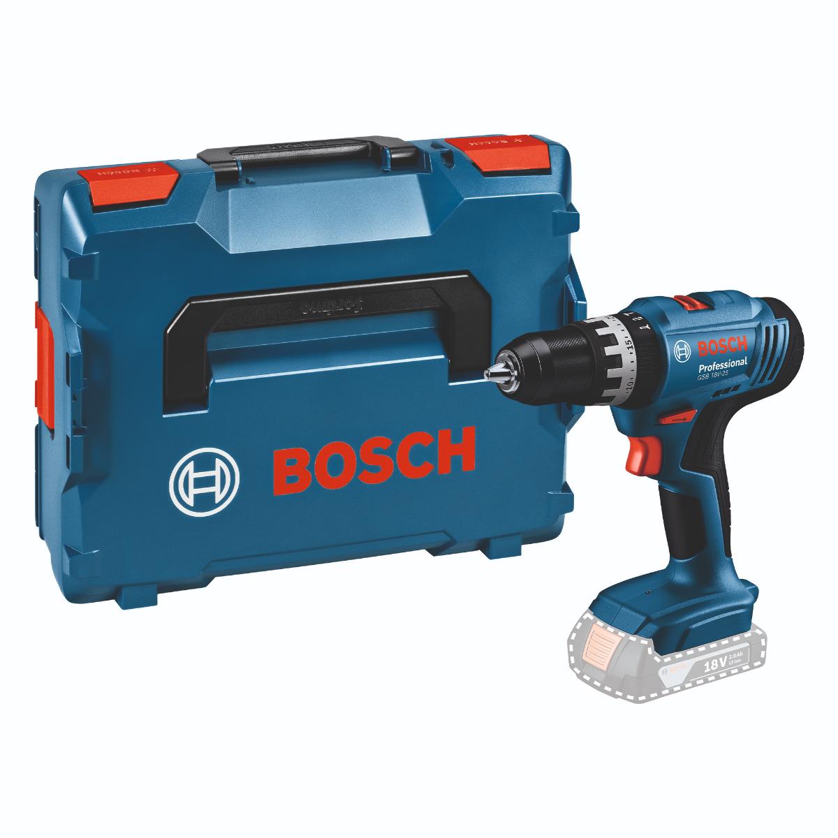 Bosch Akku-Schlagbohrschauber GSB 18V-25 in L-BOXX